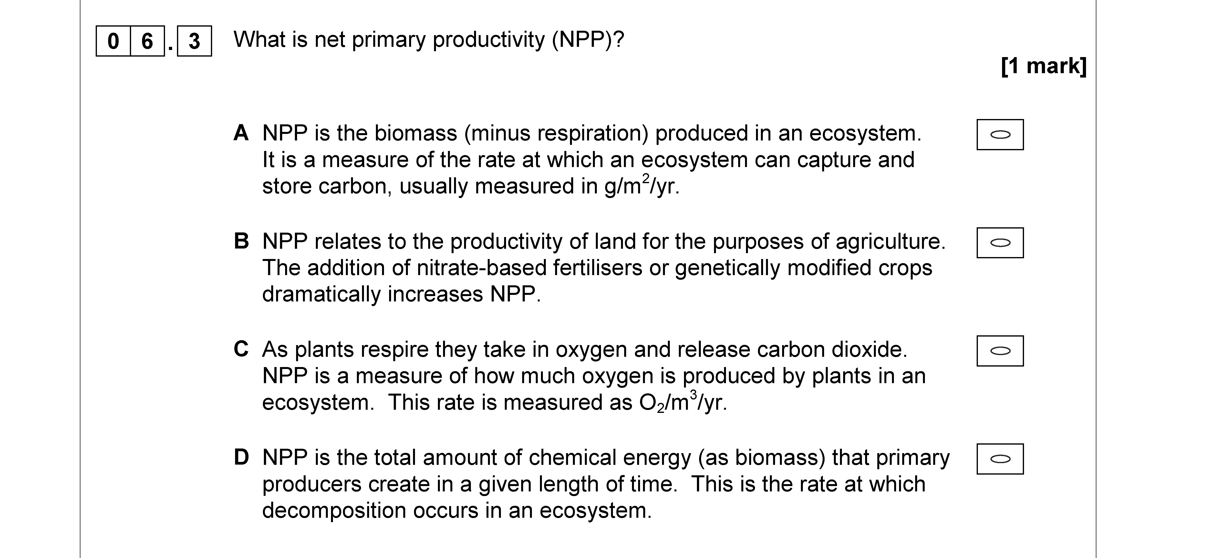 What-is-net-primary-productivity-(NPP)?--A)-NPP-is-the-biomass-(minus-respiration)-produced-in-an-ecosystem-AQA-A-Level Geography-Question 6-2018-Paper 1.png